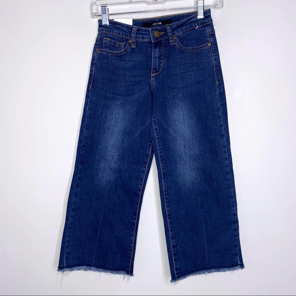Girls NWT Joe’s The Emma Crop Mid Rise Wide Leg Jeans Size 10 ~